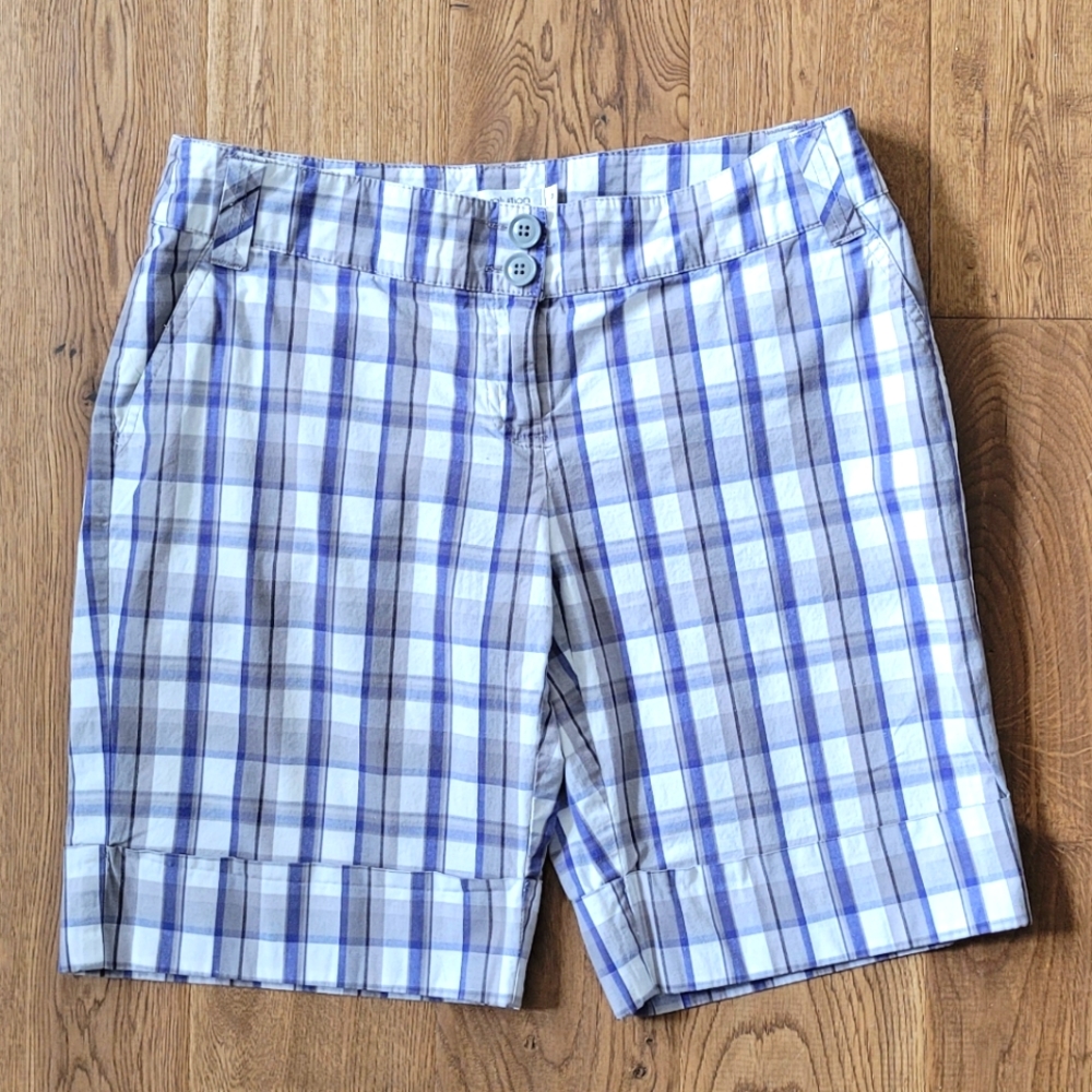 CLEARANCE Preppy Plaid Shorts